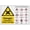 Warning Sign 1, variant on Danger Hazardous Waste Storage Guidance 8"x12", Aluminum Tin Warning Signs for Home Outdoor Garden, Durable Waste Sign