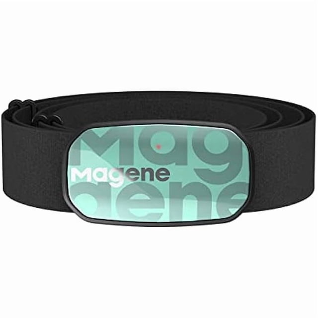 wonima11 H603 Chest Strap Heart Rate Monitor, ANT+ and Bluetooth Compatible with Fully Adjustable Strap, iPhone & Android Compatible