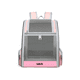 thumbnail image 1 of Mochila Transportadora Para Perros/gatos Plegable Lab.G Gris Rosa, 1 of 5