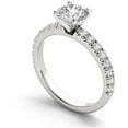 thumbnail image 2 of 1-1/2 Carat T.W. Diamond Classic 14kt White Gold Engagement Ring, 2 of 5