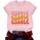 thumbnail image 3 of Gibobby Camiseta de manga corta para mujer Camiseta manga corta con estampado simples y cuello redondo informal para mujer(Rosa,G), 3 of 4