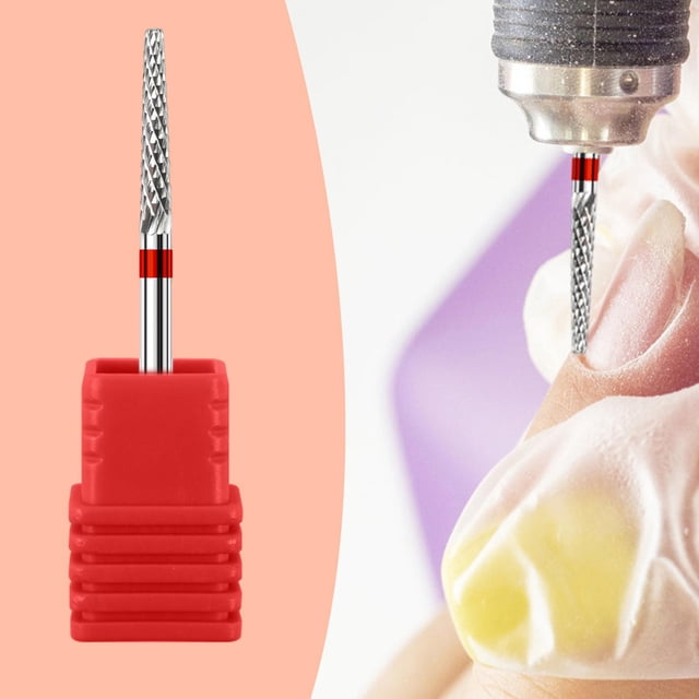 Broca para uñas, lima de extracción rápida, herramienta artística, suministros para pedicura, gel resistente, limpiador debajo de las uñas, lijado Estilo D