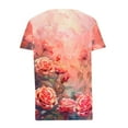 thumbnail image 5 of Woman Short Sleeve Tops Tshirts Shirts for Women V Neck T Shirts for Women Graphic Tees Funny Spring Clothes for Women 2025, 5 of 5