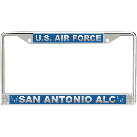 U.S. Air Force San Antonio ALC License Plate Frame