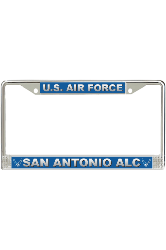 U.S. Air Force San Antonio ALC License Plate Frame