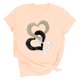 thumbnail image 5 of RKSTN Valentine Gifts Women's Valentine's Day T Shirts Oversized Crewneck Valentines Graphic Print Short Sleeve Shirt Womens Casual Solid Round Neck Plus Size Loose Fits Tee Top Summer Clothes, 5 of 8