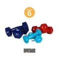 thumbnail image 2 of Kit Mancuernas Dobles de Vinil 1/2/3kg Con Soporte Rack Gym Marthing Pesas y Base Soporte Almacenamiento Diseño Estable Compactas Resistentes y Funcionales para Entrenamiento en Casa y Gimnasio, 2 of 9