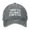 A-Light Gray60, variant on WMNTST Unisex Baseball Caps Letter Print Distressed Washed Curved Brim Cap Classic Everyday Wear Hat