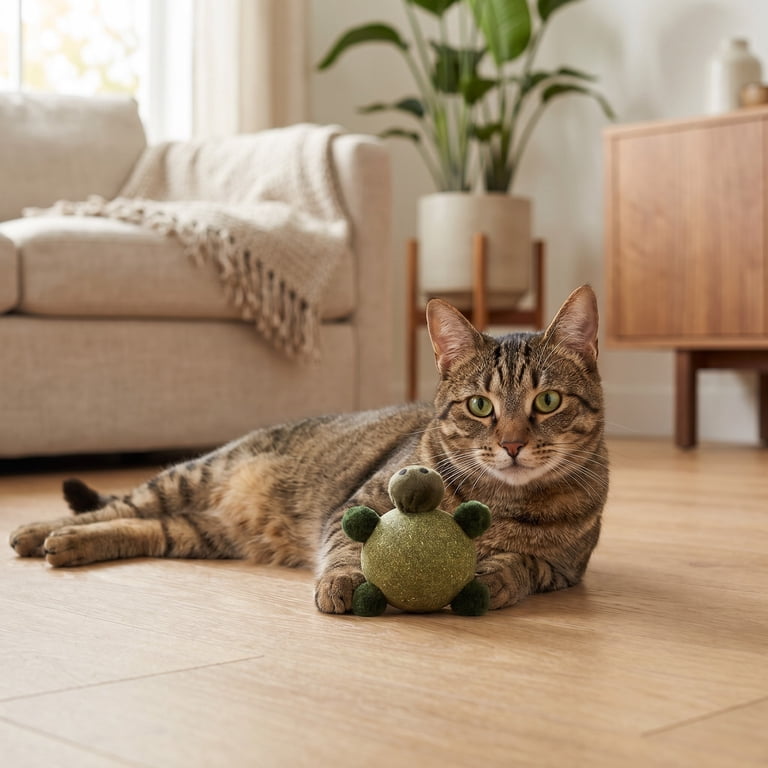 Vibrant Life Compressed Catnip Cat Toy, Turtle - Walmart.com