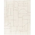 thumbnail image 2 of Mark&Day Area Rugs, 8x10 Sheritta Modern Ivory/Brown Area Rug, Ivory Brown Carpet for Living Room, Bedroom or Kitchen (7'10" x 10'), 2 of 6
