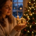 thumbnail image 4 of New Glowing Christmas Story Ornament, Light-Up Diorama with LED Glow, Versatile Mini Scene Display for Branch Table Mantel, Seasonal Decor, 4 of 5