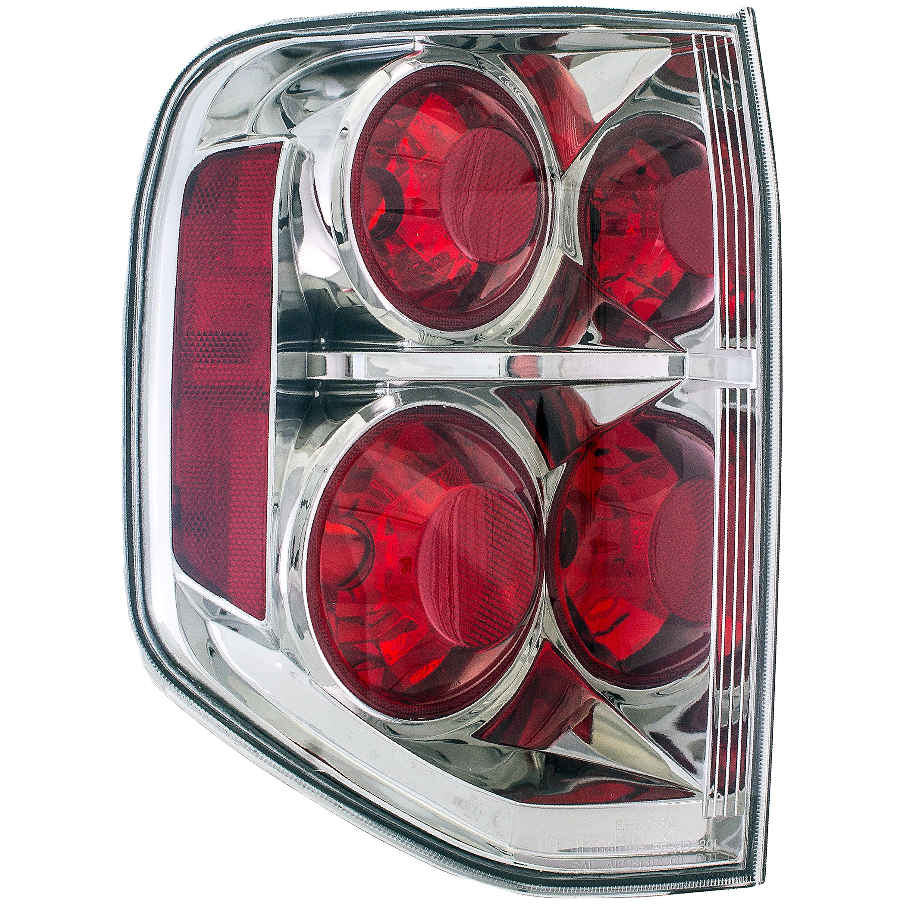 Dorman 1611186 Driver Side Tail Light Assembly for Specific Honda Models Fits select: 2006-2008 HONDA PILOT