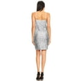 thumbnail image 2 of Fashion Womens Adjustable Strap Sequin Sleeveless Bodycon Mini Party Dress, 2 of 6