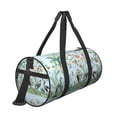 thumbnail image 3 of Easygdp Chinoiserie Floral Palm Tree Travel Bag, Camping, Weekend, Carry On Overnight Duffel Bag with Shoulder Strap, 3 of 8