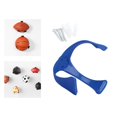thumbnail image 4 of Almencla Wall Mount Claw Drilling Installation Decoration Bracket Storage rack Holder for Blue, 4 of 7