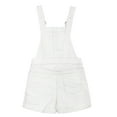 thumbnail image 2 of KIDSCOOL SPACE Girls Boys Jeans Shorts,Ripped Adjustable Straps Summer Denim Shortalls,White,5-6 Years, 2 of 6