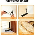 thumbnail image 3 of Boreal Craft Metal Scrapbook Dies Metal Tool Writing Tool With Deep Hole Pencil Woodworking Line Measuring Multifunctional Taking Shape Gauge, 3 of 7