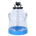 thumbnail image 4 of Cubo de ordeño transparente portátil para vacas, máquina de ordeño de productos lácteos, tanque de barril para granjas lecheras, 32 l, 4 of 15