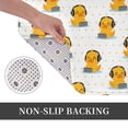 thumbnail image 3 of Non Slip Door Mat, Cute Duck With Headphone Fast Drying Bath Tub Mats, Absorbent Bathroom Rugs Entrance Welcome Mat, Bath MatS for Tub, Floor, Home, Kitchen, Hotel,16x24in, 3 of 7