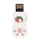 thumbnail image 4 of Memoria USB de dibujos animados, memoria USB de memoria USB de oro rosa construida para durar, 4 of 9