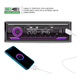 thumbnail image 5 of Autoestereo 1 DIN Bluetooth Vm-20b Usb Tipo C Aux Fm Rgb Malubero Negro, 5 of 5