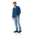thumbnail image 3 of North 15 Men's Micro Fleece Buffalo Plaid Shirt-665-Des1-M, 3 of 9