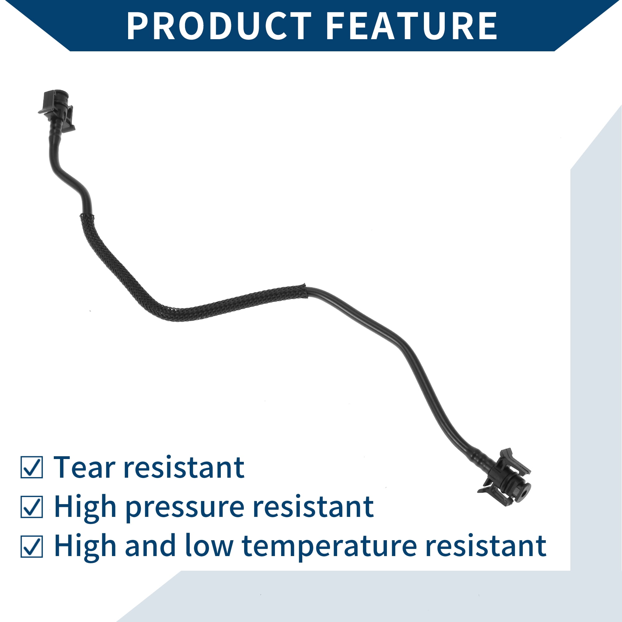 Unique Bargains Radiator Hose for VOLVO XC70 Mk2 2007-2016 Engine Coolant Water Pipe