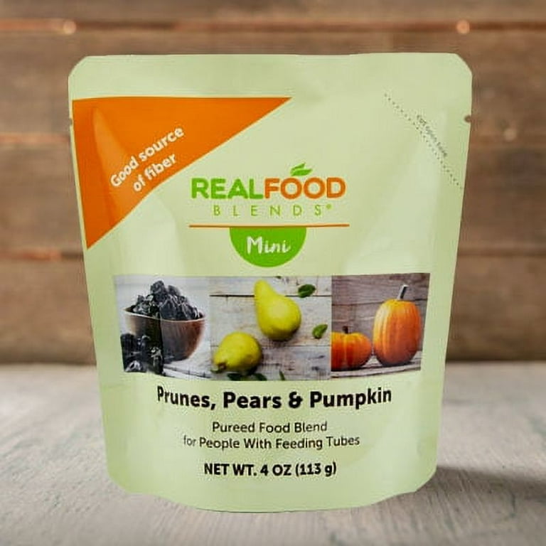 Real Food Blends Variety Pack - Pureed Food Meal for Feeding Tubes, 9.4 oz  Pouch (Pack of 12 Pouches)