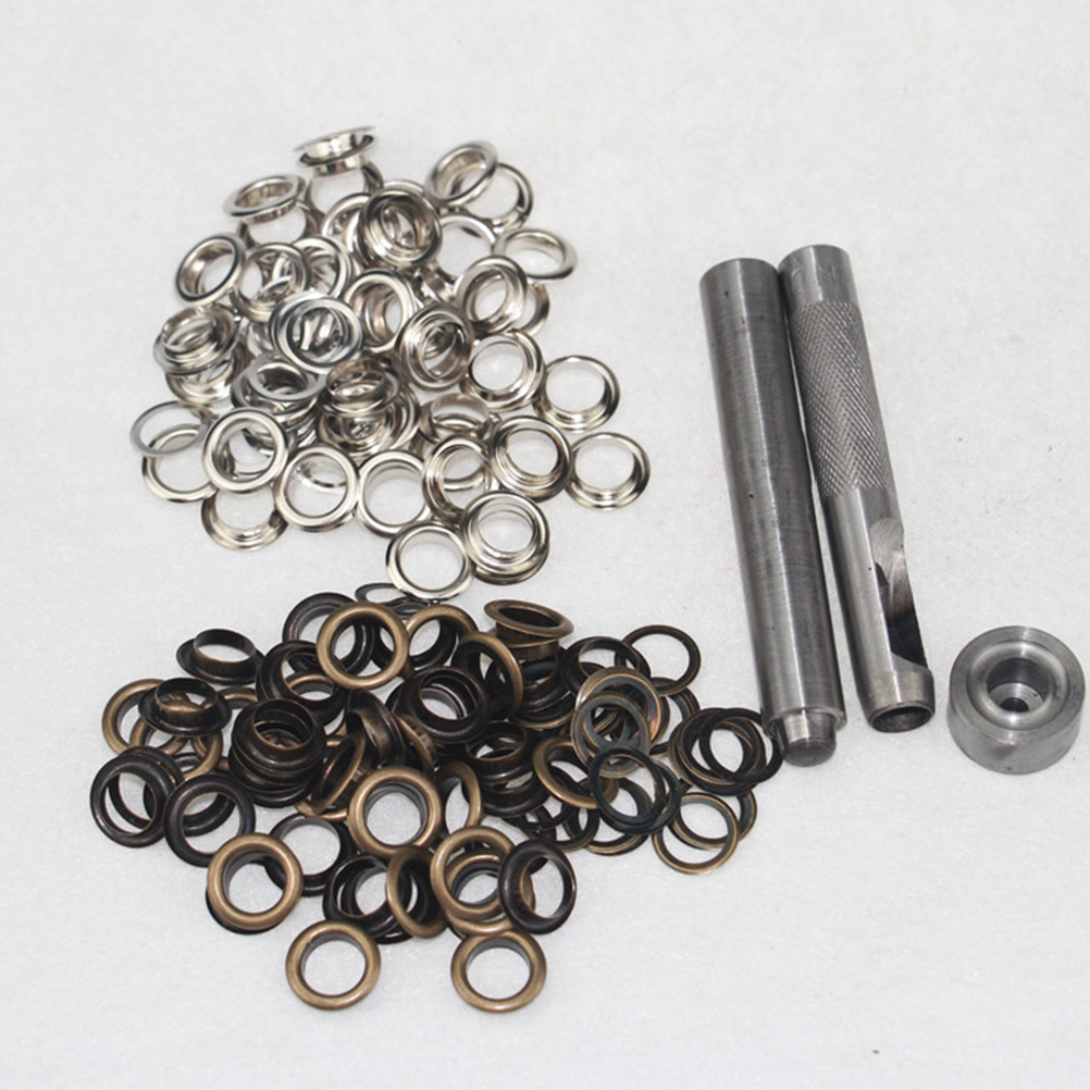 100 Set Eyelet Button Tarps Eyelets Grommets Kit Eyelets Button Kit ...