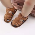 thumbnail image 2 of Utoimkio Infant Baby Boys Girls Summer Beach Sandals Non Slip Soft Rubber Sole Toddler Outdoor Closed Toe First Walker Shoes, 2 of 9