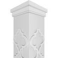thumbnail image 4 of Ekena Millwork 10"W x 9'H Craftsman Classic Square Non-Tapered Large Marrakesh Fretwork Column w/ Prairie Capital & Prairie Base, 4 of 8