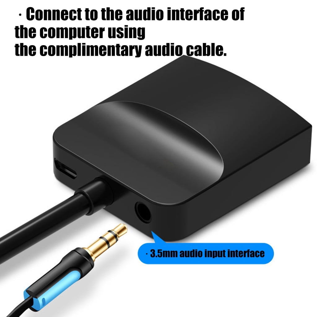 VGA Male to HDMI Female Adapter Cable - 1080P with 3.5mm Audio