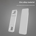 thumbnail image 2 of Cerradura de puerta corrediza invisible ultrafina en forma de L con ventosa para armario, cajón, pasta magnética fuerte, antipellizcos, 2 of 4