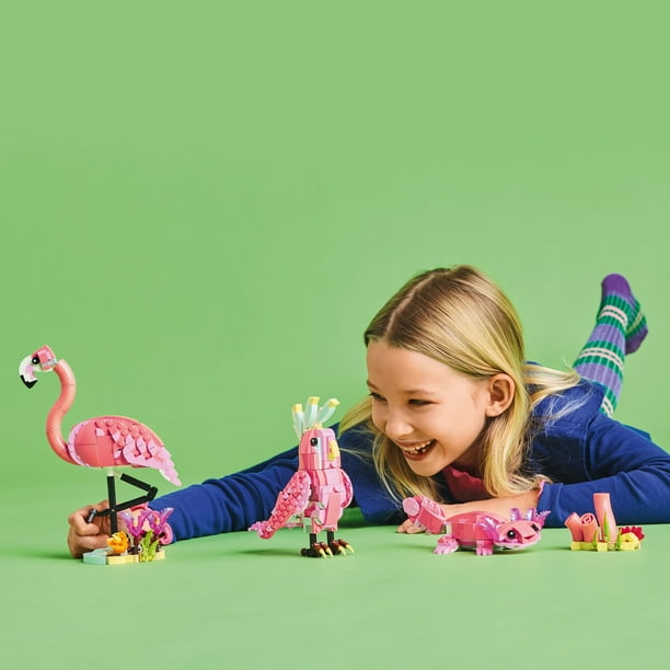 LEGO Creator 3 in 1 Wild Animals: Pink Flamingo Animal Building