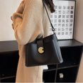thumbnail image 4 of Pu New Fashion Explosions High Sense Ladies Bucket Bag Joker Hombro Bandolera,Negro, 4 of 5