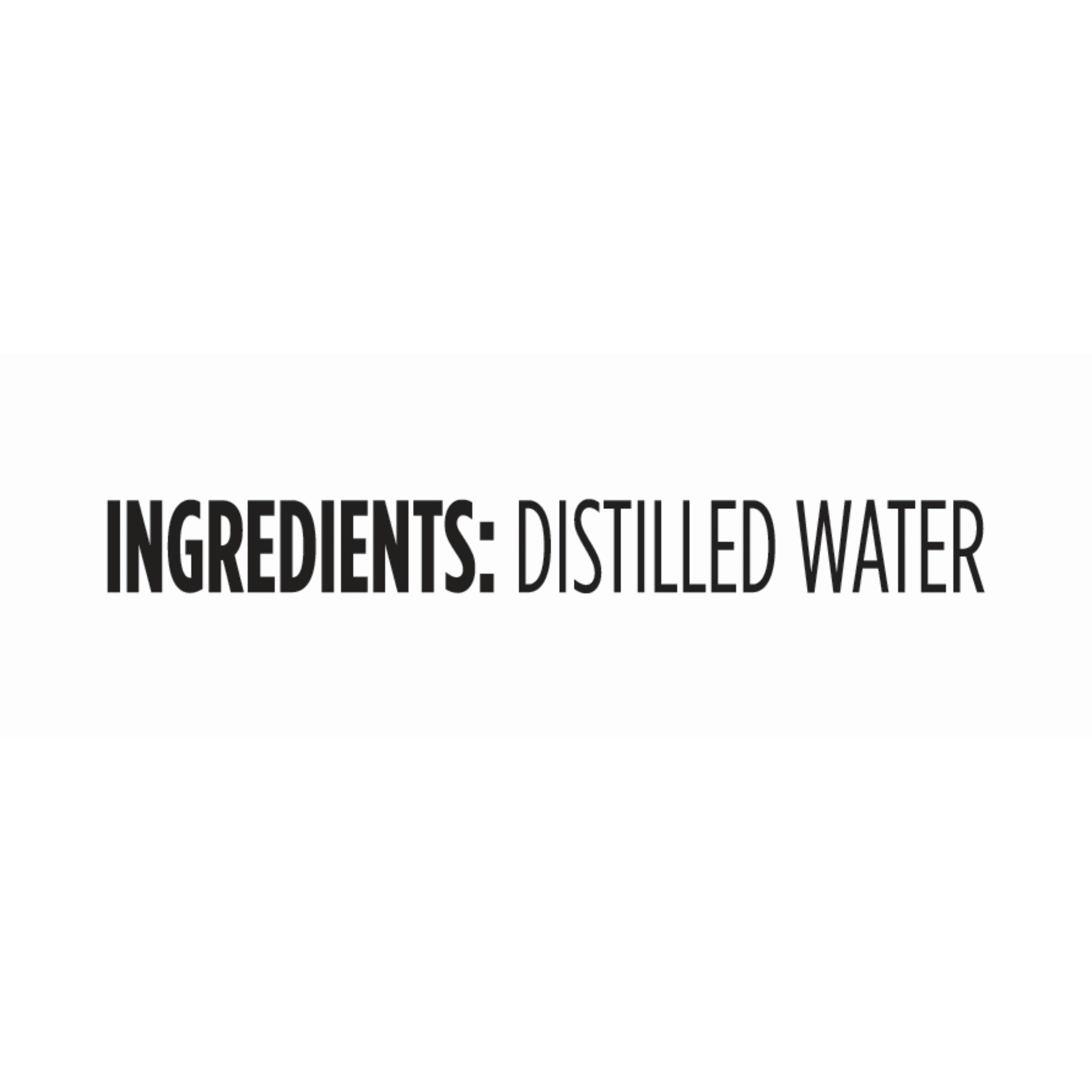 (12 pack) Parent's Choice Distilled Water, 1 Gallon