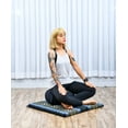 thumbnail image 4 of Leewadee 28" x 28" Meditation Cushioned Zabuton Mat and 14" x 14" x 8" Kapok Filled Zafu Pillow, 4 of 7