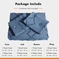 thumbnail image 4 of Duvet Cover Queen Size, Boho Tufted Duvet Cover Queen for All Seasons, 3pc, 4 of 7