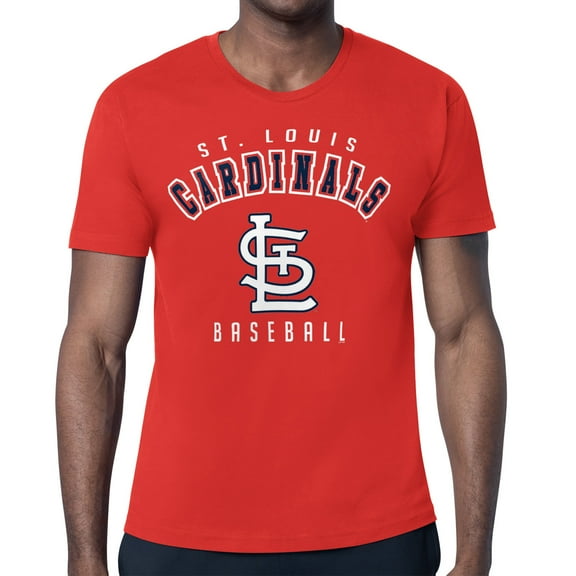 Men's Starter Red St. Louis Cardinals Team Logo T-Shirt
