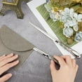 thumbnail image 4 of 2pcs Copper Wired Zinc Alloy Envelope Opener Office Letter Opener with Dyed Natural Jade Beads Round Platinum 232mm, 4 of 8