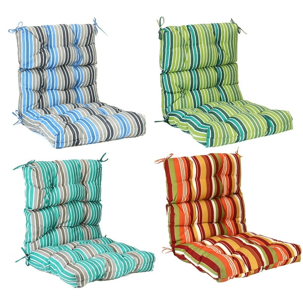 Indoor/Outdoor High Back Chair Cushion, Non-Slip Rocking ...