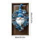 thumbnail image 3 of 35 X 71 Inch Christmas Door Cover -Santa Claus Pattern Decoration- Christmas Day Door And Wall Decoration - Festival Party Decoration, 3 of 5