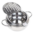 thumbnail image 4 of Denest 2.2L Electric Deep Fryer, Stainless Steel, 4 of 9