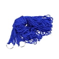 thumbnail image 2 of Greeniant Hamaca red de malla de nailon columpio para dormir al aire libre portátil personal Camping senderismo hamaca, azul carpas azul real Greeniant OD001764-01B, 2 of 6