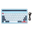 thumbnail image 1 of Oubit Clavier Sans Fil, Clavier Bluetooth Sans Fil Rechargeable Clavier Portable Clavier Bluetooth Sans Fil Fonctionnalité Haute Précision, 1 of 9