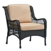 Outdoor Garden Chair,Hand-Woven Rattan Lounge Chair A01-X-02