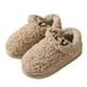 thumbnail image 2 of Nuevas zapatillas de algodón de tacón alto para parejas, zapatos de algodón antideslizantes de interior para el hogar con suela gruesa de felpa cálida para invierno para mujer, 2 of 5
