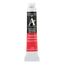 Grumbacher Academy Watercolor, 7.5ml Tube, Vermillion