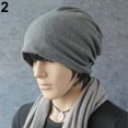 thumbnail image 1 of Mode Hiver Chaud Crochet Foulard Tricotée Hip-Hop Bonnet, 1 of 7