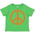 thumbnail image 3 of Inktastic Funky Orange Peace Sign Boys or Girls Toddler T-Shirt, 3 of 5